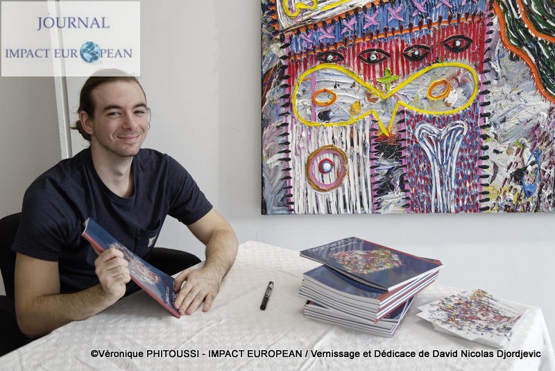 Vernissage et Dédicace de David Nicolas Djordjevic à la Galerie Dock Sud de Sète