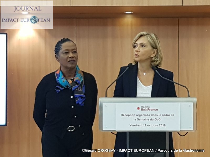 Valérie Pécresse et Babette de Rozières ont présenté le “Parcours de la Gastronomie en Île-de-France”