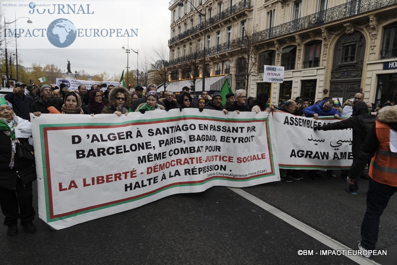 Les Algériens manifestent aux quatre coins du monde, contre l’élection présidentielle