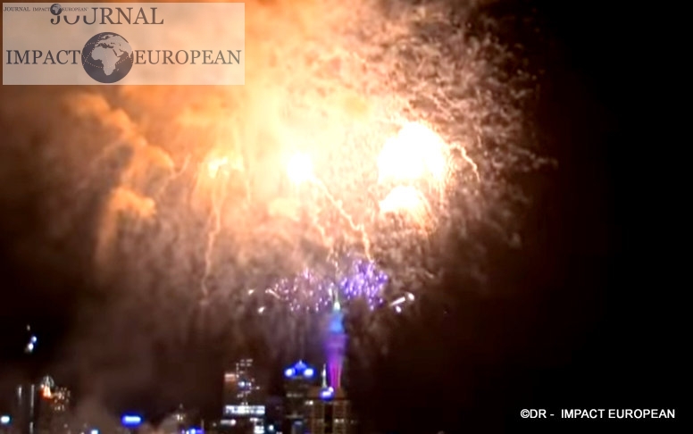 New Year's 2020: Auckland, New Zealand / Nouvel an 2020: Auckland, Nouvelle-Zélande