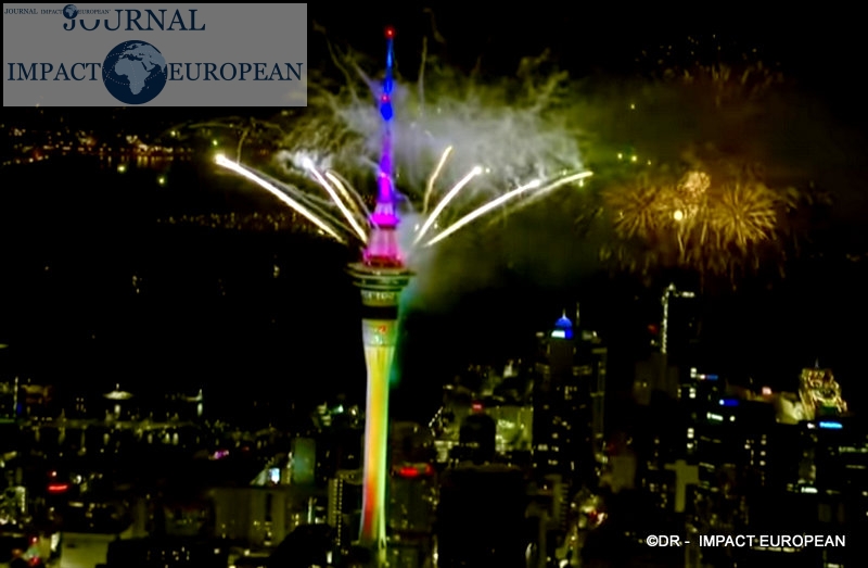 New Year's 2020: Auckland, New Zealand / Nouvel an 2020: Auckland, Nouvelle-Zélande