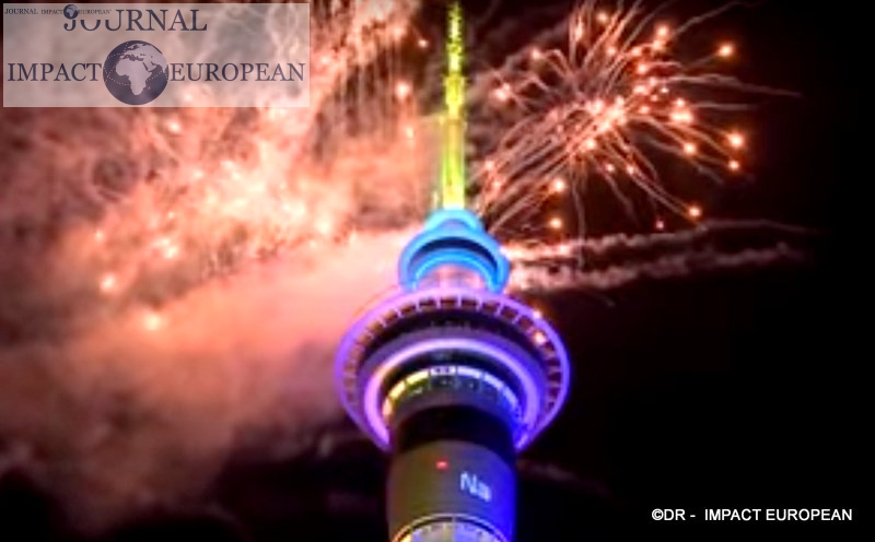 New Year's 2020: Auckland, New Zealand / Nouvel an 2020: Auckland, Nouvelle-Zélande