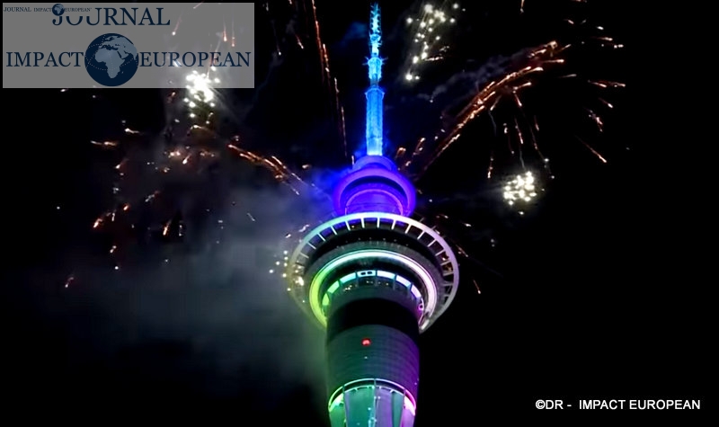 New Year's 2020: Auckland, New Zealand / Nouvel an 2020: Auckland, Nouvelle-Zélande