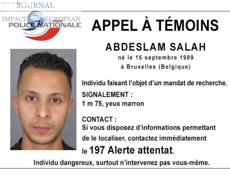 La police allemande recherche Salah Abdeslam