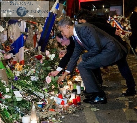 Hollande et Obama à Bataclan