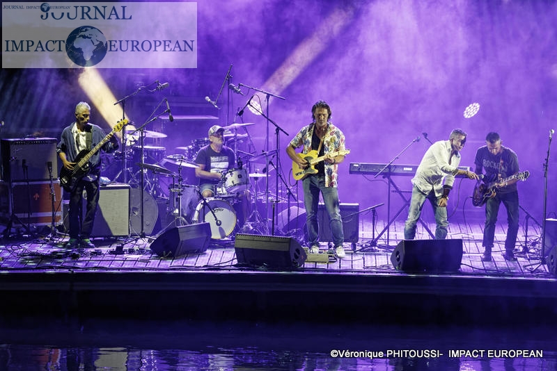 The Washing Blues en concert sur la scène flottante d’Agde