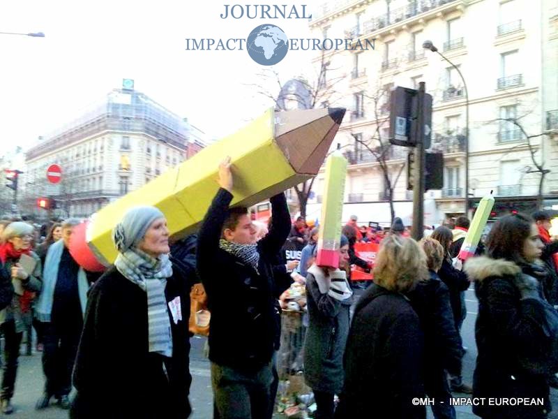 Je suis Charlie après 5 anq - MH / Impact Euroepan