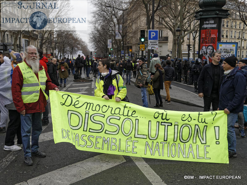 Manif retraite 9 janvier 2020 / BM - Impact European