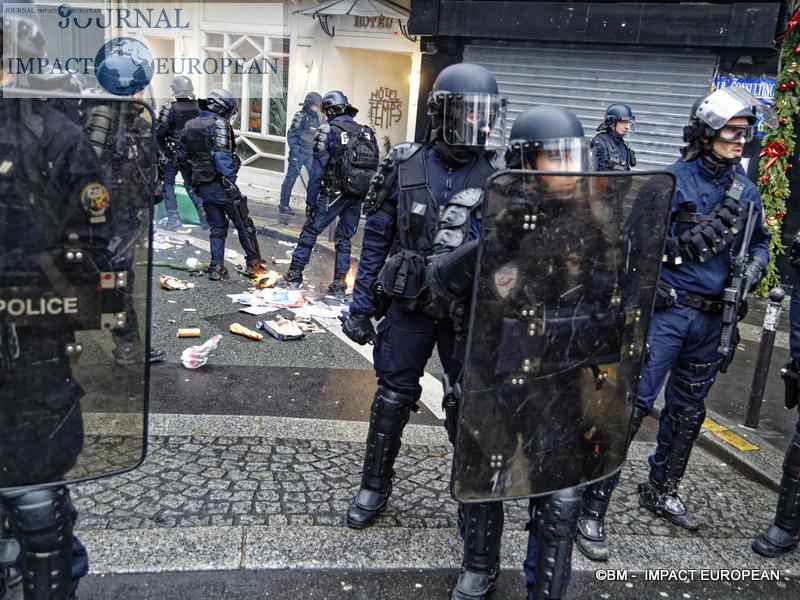 Manif retraite 9 janvier 2020 / BM - Impact European