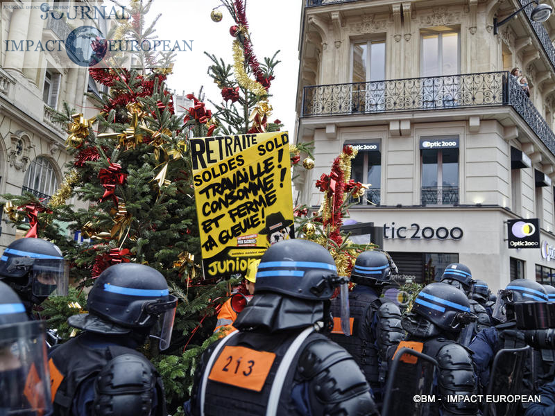 Manif retraite 9 janvier 2020 / BM - Impact European