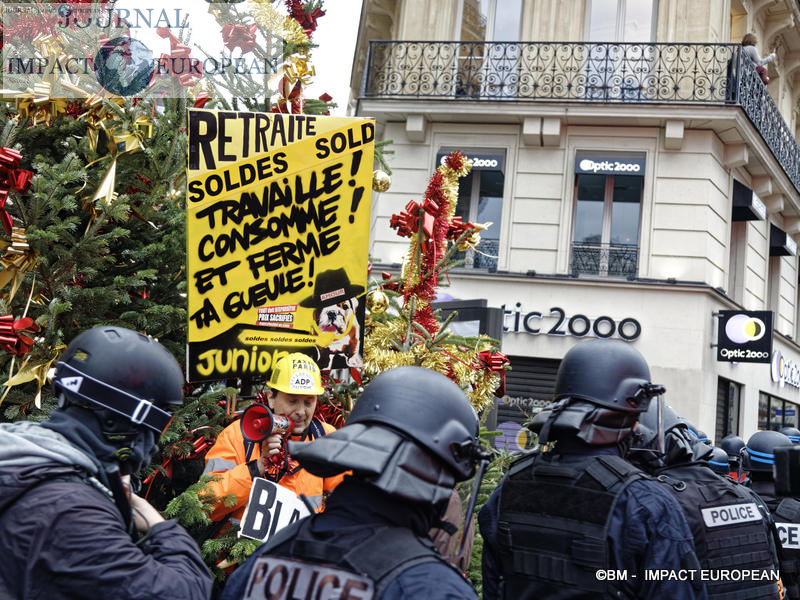 Manif retraite 9 janvier 2020 / BM - Impact European