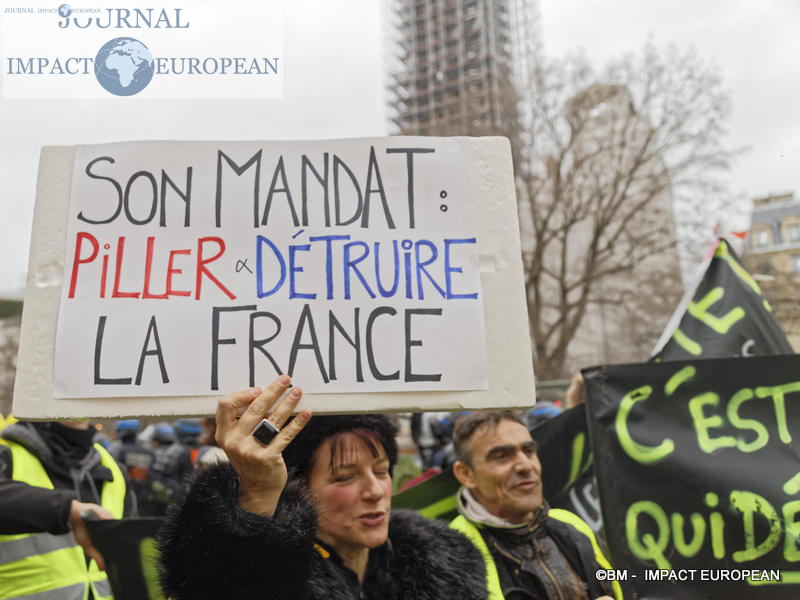 Manif retraite 9 janvier 2020 / BM - Impact European