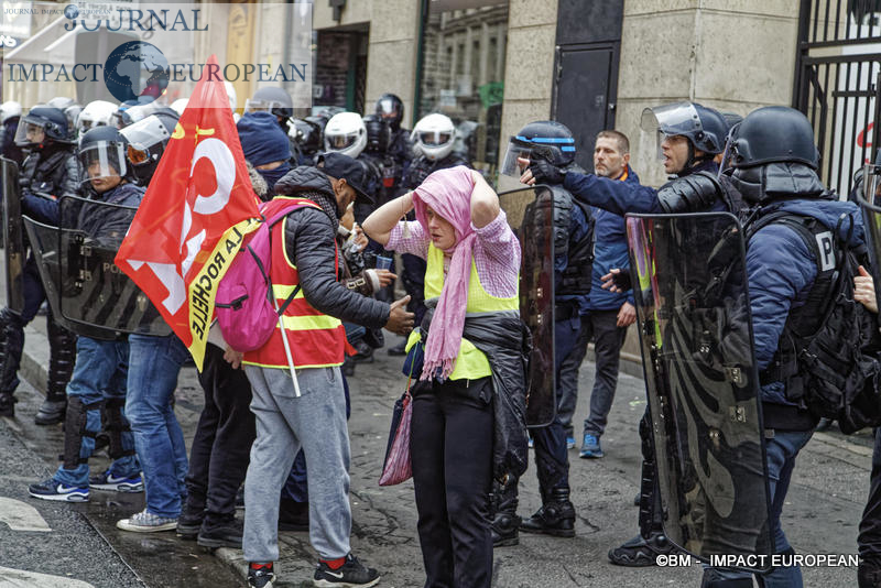 Manif retraite 9 janvier 2020 / BM - Impact European