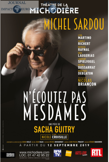 De la scène aux planches : Michel Sardou fait son grand retour