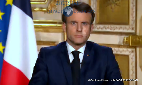 La France est “en guerre sanitaire contre Coronavirus” a déclare le président Emmanuel Macron