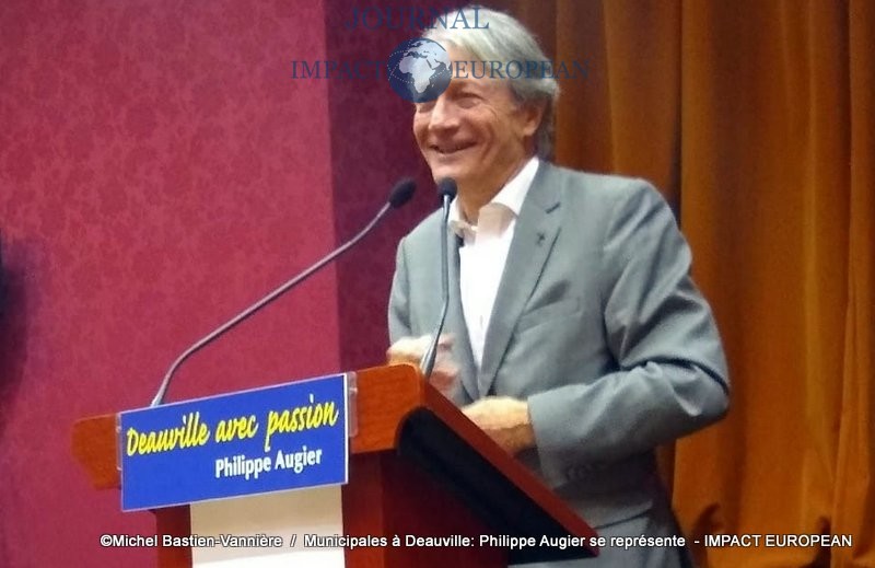 Municipales à Deauville: Philippe Augier se représente mais prépare sa succession