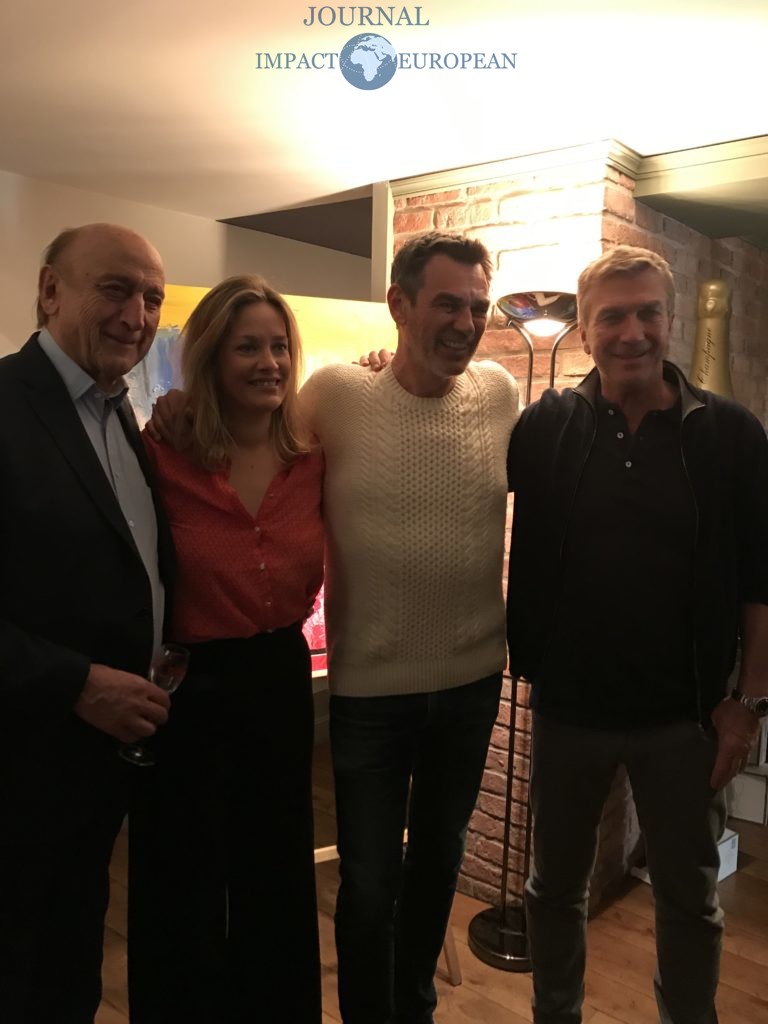 Pierre Bonte, Caroline Faindt, Jérôme Bertin et Philippe Caroit