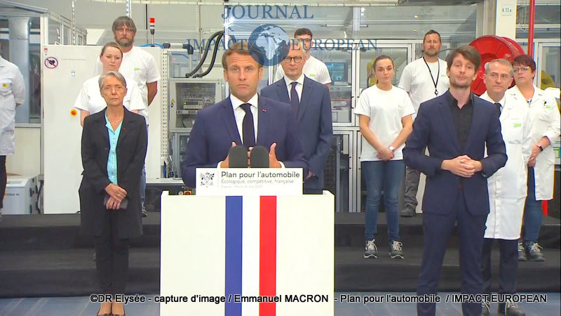 Emmanuel MACRON  - Plan pour l'automobile