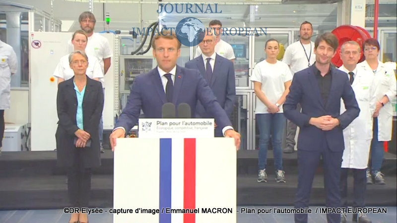 Emmanuel MACRON  - Plan pour l'automobile