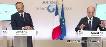 Edouard Philippe (Premier ministre) et Jean-Michel Blanquer (Éducation)