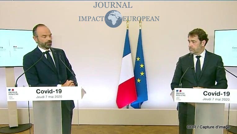 Edouard Philippe (Premier ministre) et Christophe Castaner (ministre de l'intérieur)
