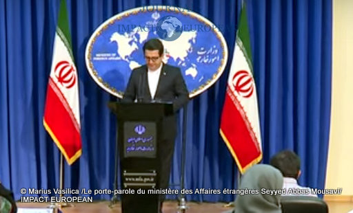 Le porte-parole du ministère des Affaires étrangères Seyyed Abbas Mousavi