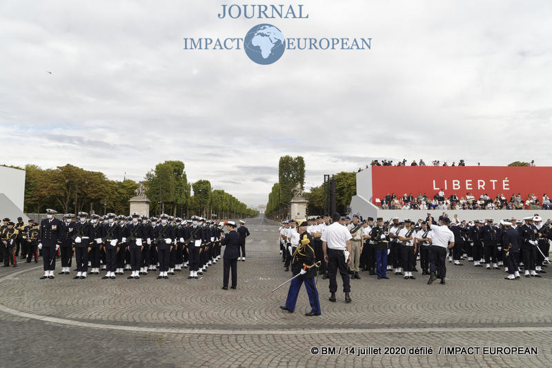 defile 14 juillet 2020 08