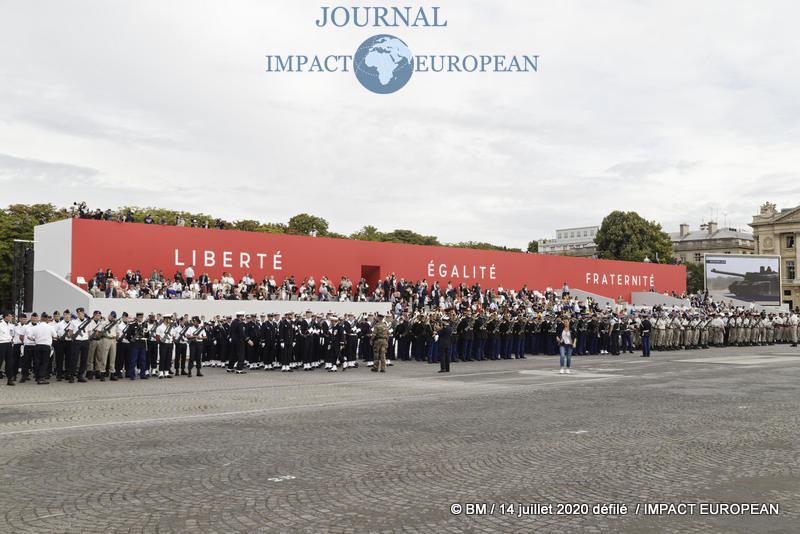 defile 14 juillet 2020 10