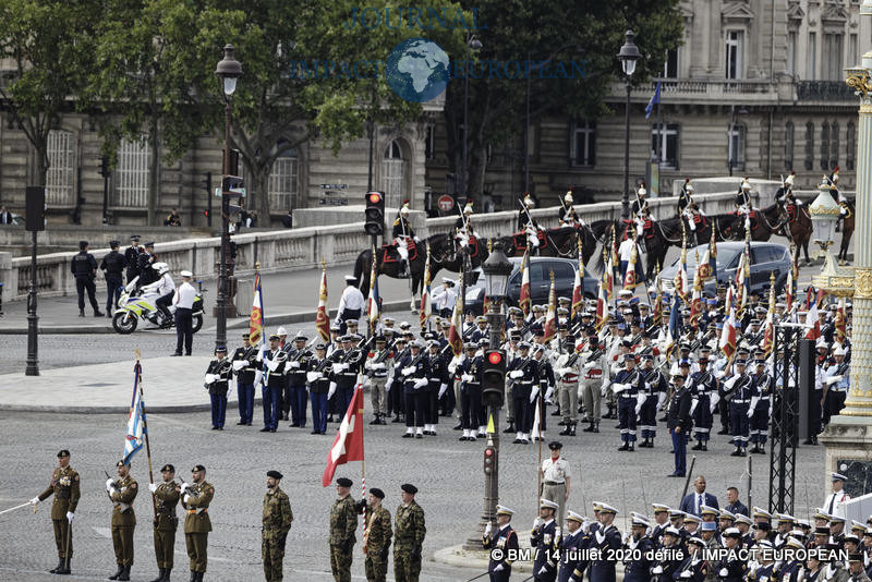 defile 14 juillet 2020 11