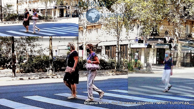 Port du masque obligatoire à Paris