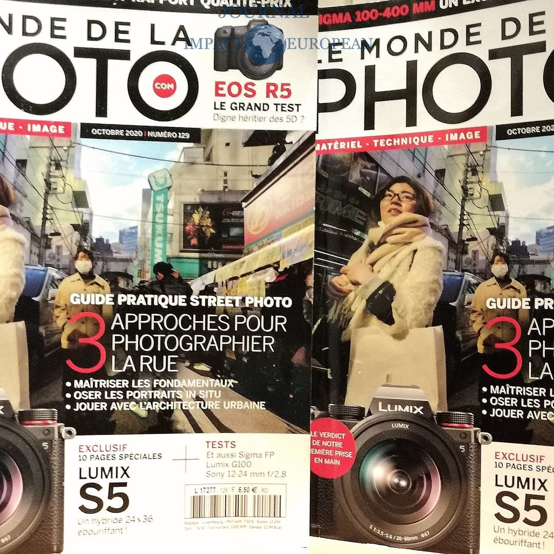 CharlyHO remercie le magazine “Le monde de la photo” à travers une séance photo