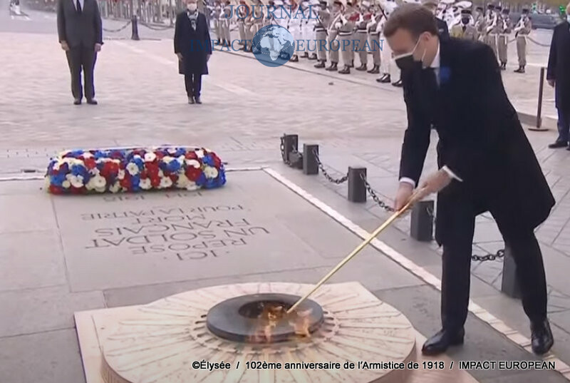 La première cérémonie de l’Armistice de 1918 sans public