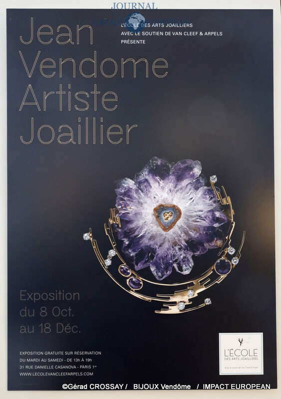 Jean Vendôme, créateur joaillier contemporain