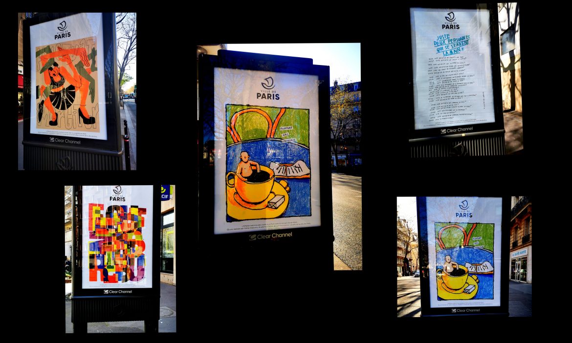 Après les artistes internationaux, l’EPSAA recolore Paris avec ses affiches