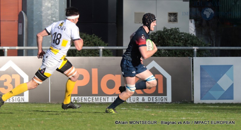 Nationale: Blagnac vs Albi gagner le match