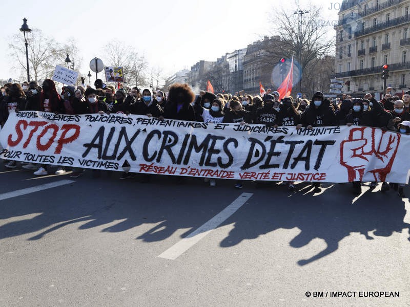 “Marche des libertés”: Dans la rue contre les violences policières