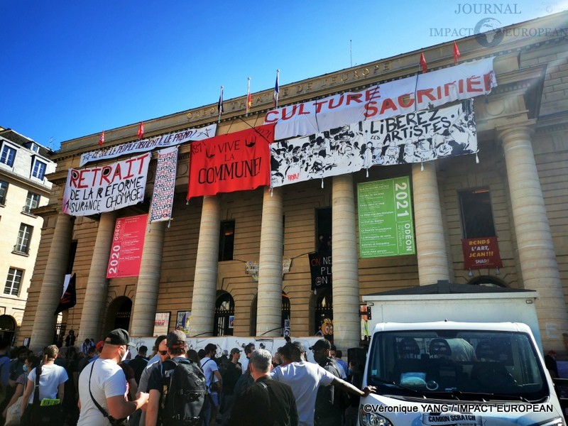 L’occupation du théâtre de l’Odéon continue