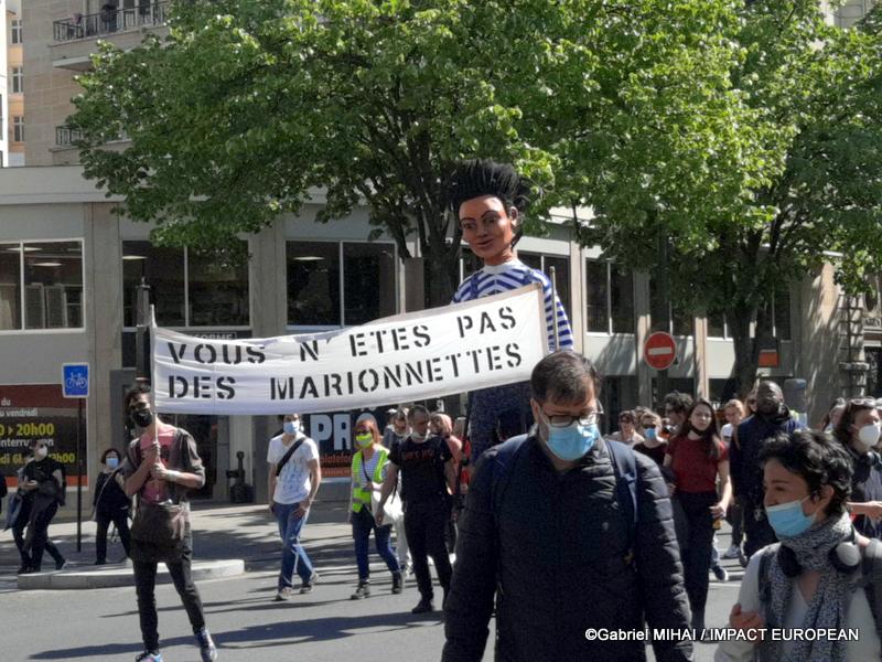 Une manifestation pour défendre l’assurance chômage