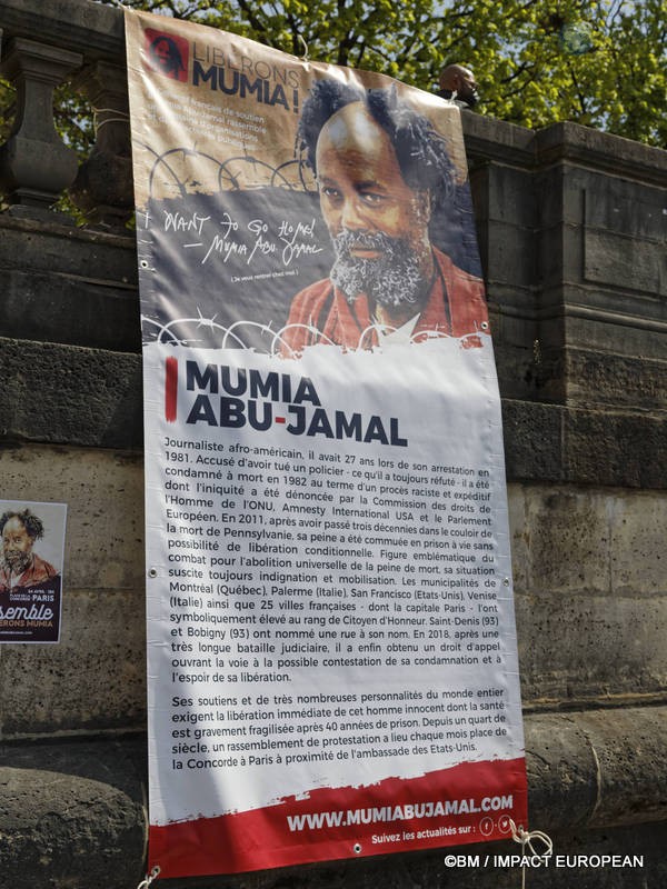 Journée internationale de mobilisation pour libérer Mumia