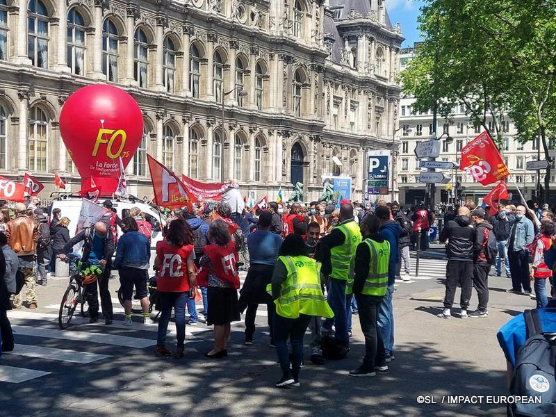 Après les agents de la Ville de Paris, les éboueurs et les égoutiers dans la rue