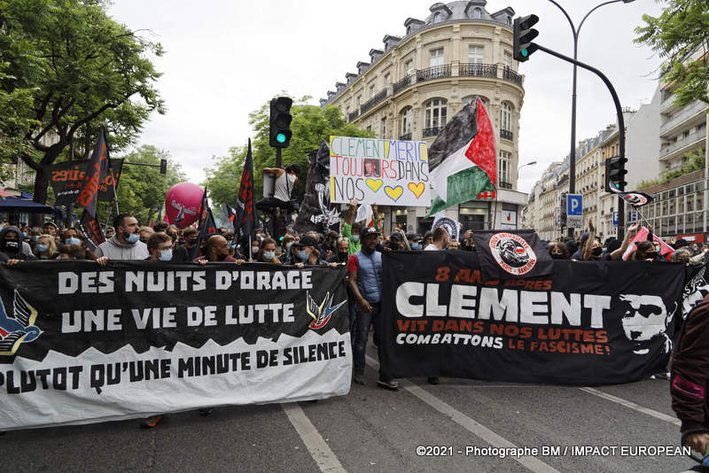 Paris: un millier de personnes rassemblées en mémoire de Clément Méric