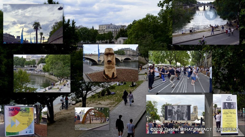 Inauguration de la 20ème édition de Paris Plages