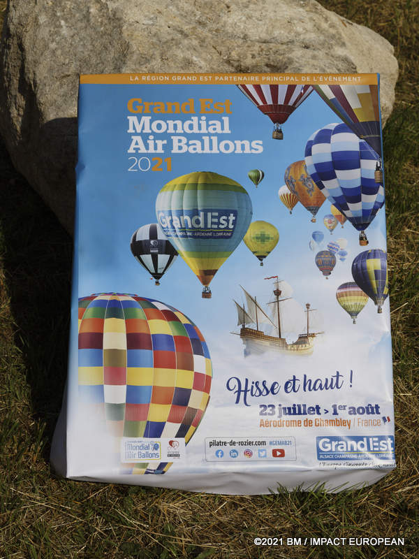 La 17e édition du GEMAB, le Grand Est Mondial Air Ballons 2021