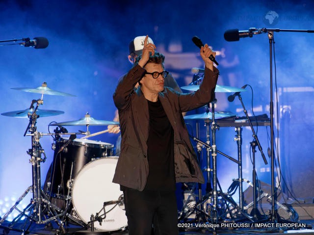 Marc Lavoine en concert sur la Scène Flottante d’Agde