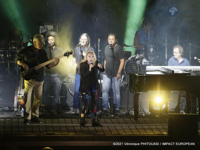 Véronique Sanson en concert sur la Scène flottante d’Agde