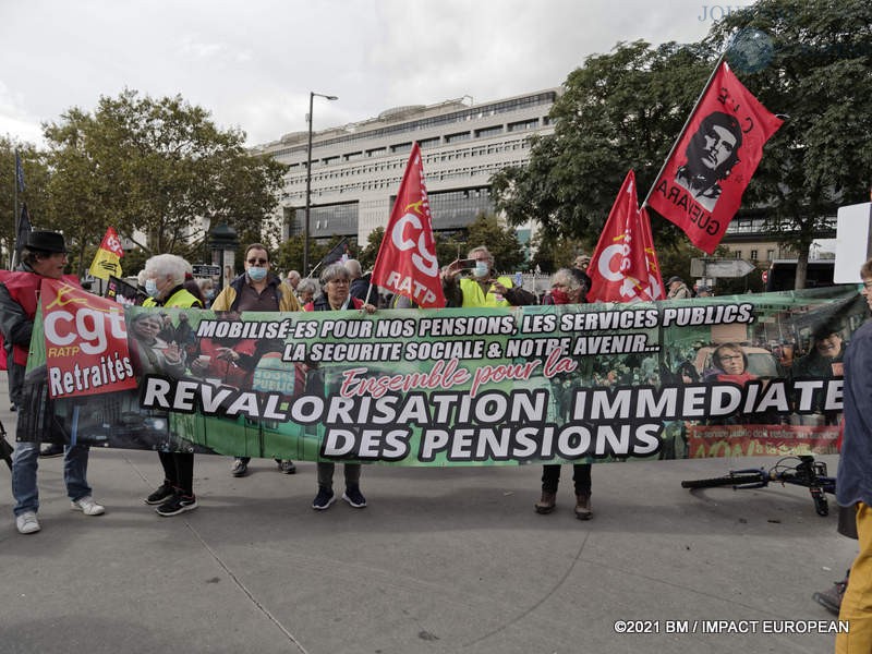 Les retraités en colère ont manifesté pour leur pouvoir d’achat