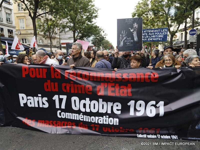 60ème anniversaire du 17 octobre 1961