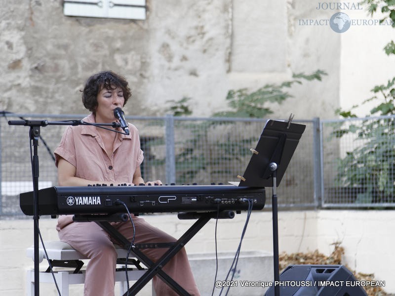 Juliette Minvielle s’est produite en concert au Musée Jules Baudou à Agde