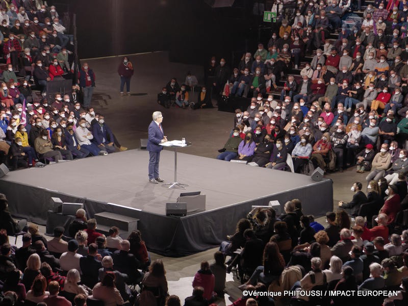 Jean-Luc Mélenchon en Meeting à Montpellier