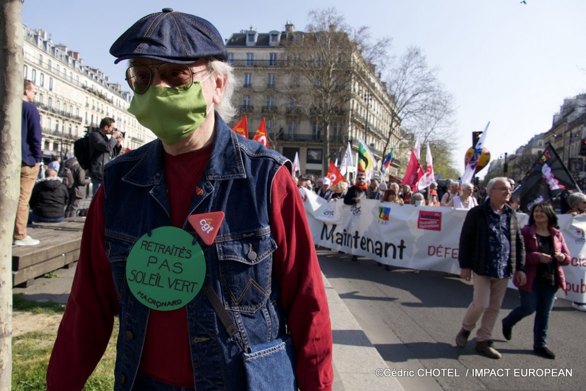 Manifestation : En France, les grands-parents sont dans la rue pour réclamer une augmentation des retraites et du pouvoir d’achat